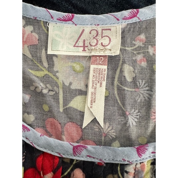 Matilda Jane 435 The Adventure Begins Soak Up The Sun Dress Floral Pockets Sz 12 - Picture 7 of 7